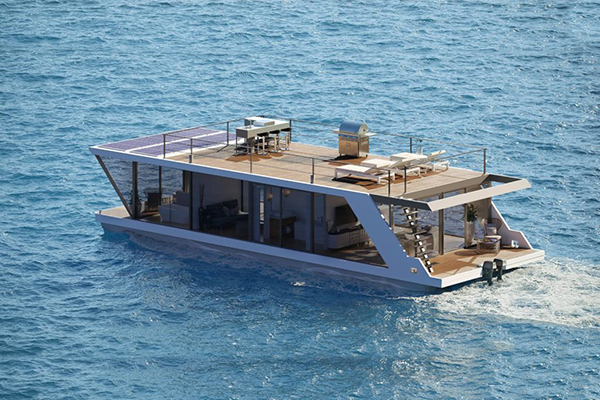 Yacht auf dem Wasser