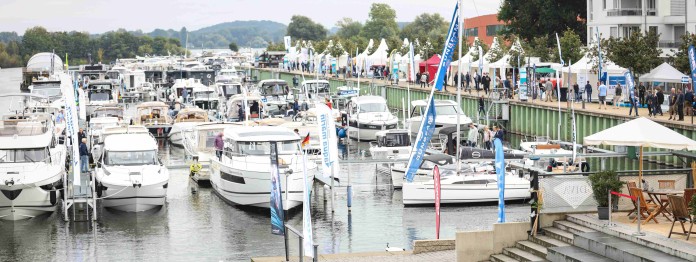  BOOT & FUN INWATER vom 2. bis 4. September 2022 in der Marina in den Havelauen von Werder. 