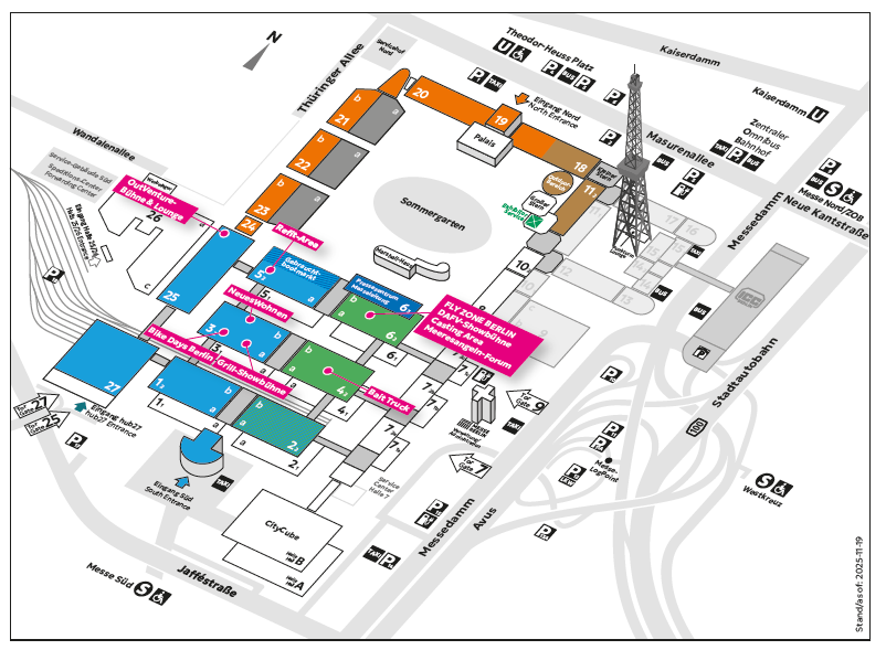 Hall Overview of BOAT & FUN BERLIN